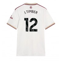 Arsenal Jurrien Timber #12 Tretí futbalový dres 2025-26 Krátky Rukáv
